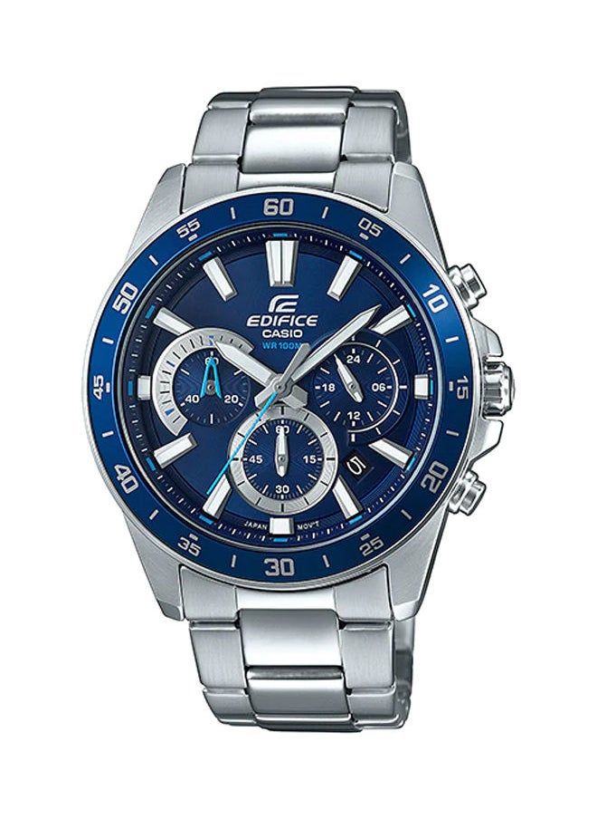 EDIFICE CASIO - Stainless Steel Chronograph Watch EFV-570D-2AVUDF - Image 1