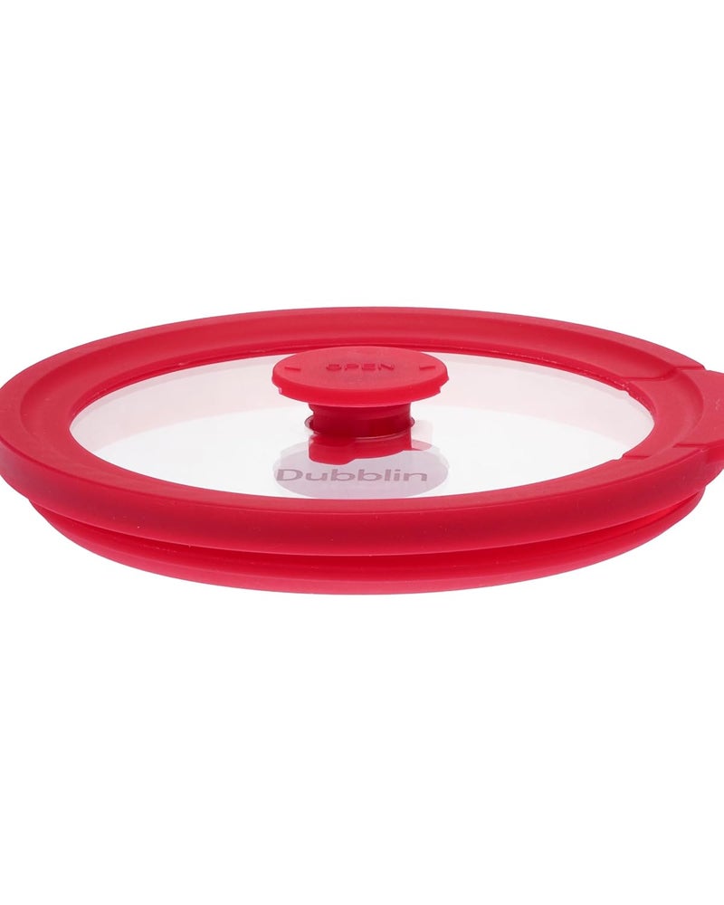 DUBBLIN ELEGANCE ROUND 270 Glass CasseroleCumServing Bowl with Lid Microwave Safe Stylish Durable 270ml Capacity - Image 4