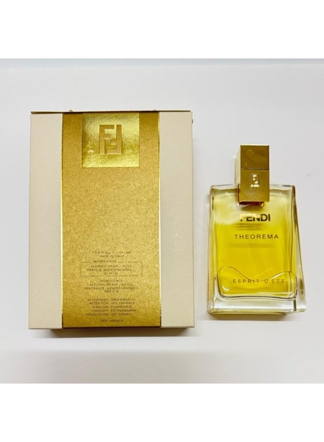 فيندي فندي ثيورما إسبريت دي إيت أو دو بارفان 100 مل سبراي أصلي مجموعة نادرة - Image 2