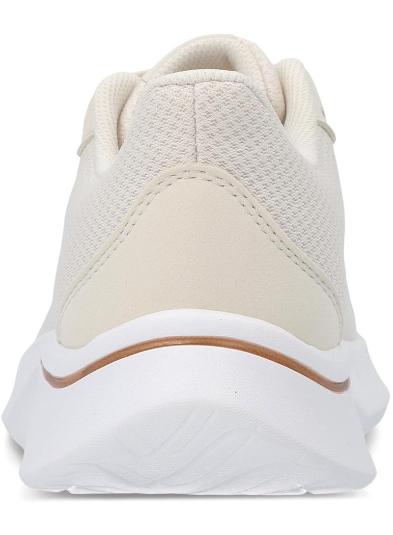 Demix Women’s Running Sport Shoes Beige – Lightweight Sneakers with Breathable Mesh Upper & Shock-Absorbing Sole - Image 4