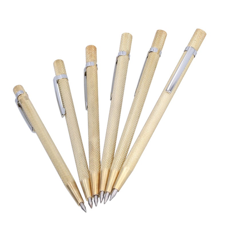 Gold Etching Pens 10Pcs Tungsten Carbide Tip For Metal Glass Ceramics Knurled Anti Slip Handle - Image 4