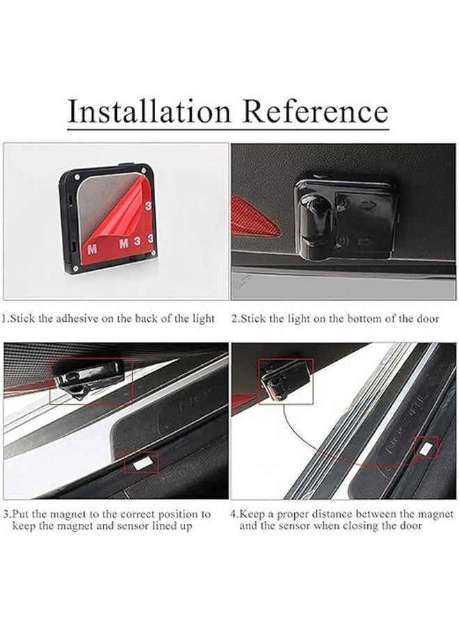 Loquat 2Pcs of Car Door Lights Logo Projector for HONDA, Car Door Welcome Logo Projector Lights for All Car Models, Laser Ghost Shadow Logo Projector Light Accessories - Image 4