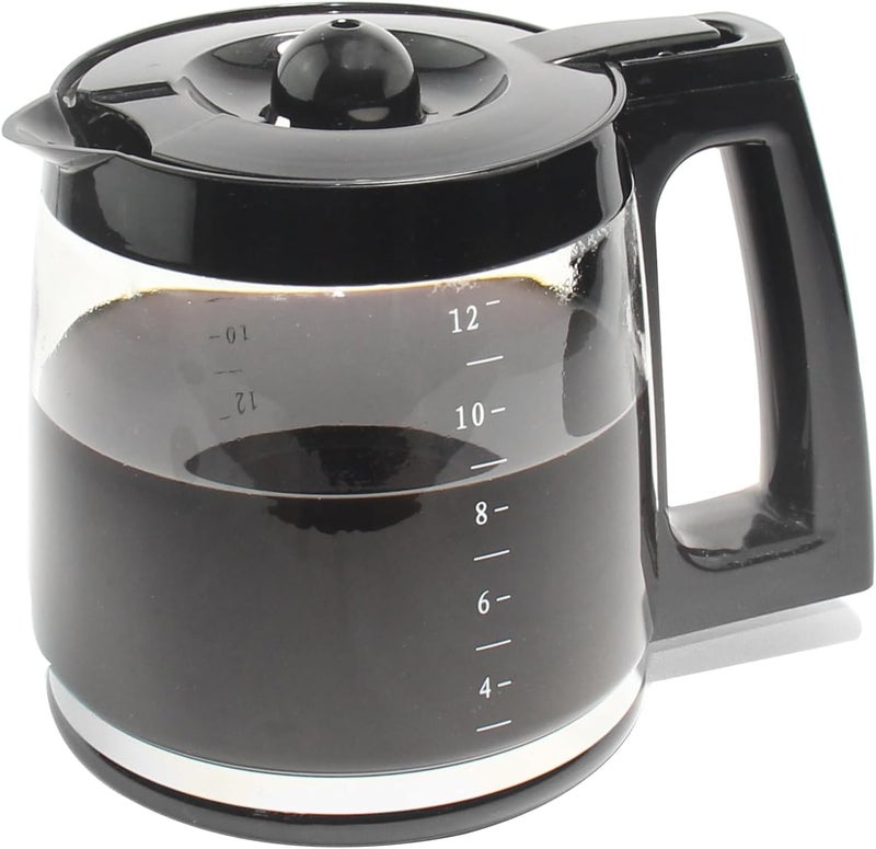 Cestlaive 12-Cup Replacement Glass Carafe Pot Compatible with Hamilton Coffee Maker Models 46310, 49976, 49966, 49350, 49957, 49954, 49933, 49980A, 49980Z, 49983, 49618, 46300, 49950 - Image 2