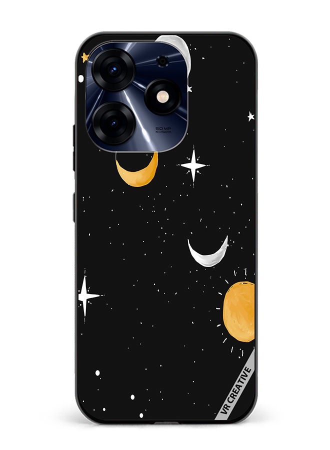 VR CREATIVE Protective Case Cover For Tecno Spark 10 Pro Night Design Multicolour - Image 1