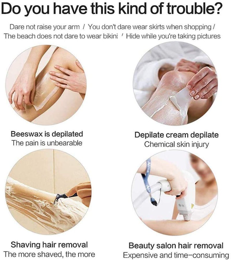 MORPICH IPL hair removal system, permanent laser epilator, hair removal beauty device, home use,300,000 flashes painless epilator for women and men - Image 3