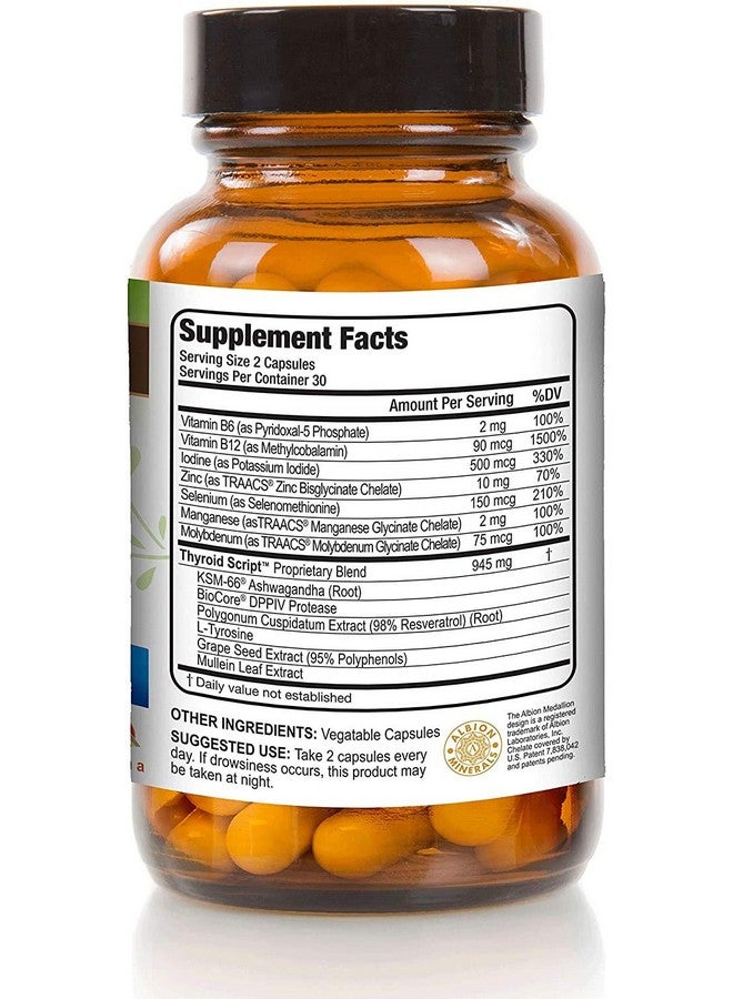 Script Essentials Thyroid Script by Suzy Cohen - Thyroid Support Supplement - Image 4