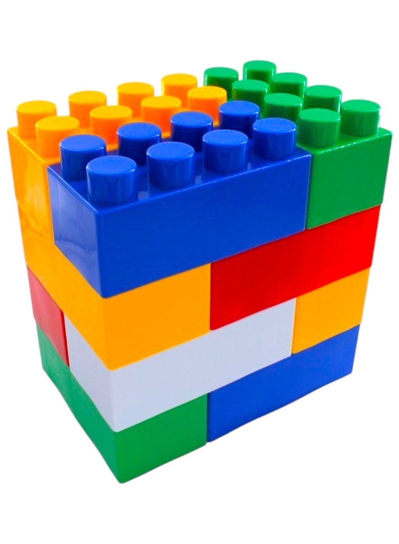 Large Bricks  Building Blocks 12 pcs Learning Educational Toy for kids - Image 3