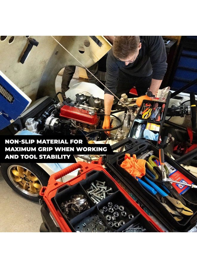Stealth Mounts StealthMounts Open FlexiTray | Flexible Tool Trays Compatible with Milwaukee PACKOUT | Organiser for Tools, Nuts, Bolts & Parts | Workshop, Garage & Van Storage | Made in The UK - Image 5