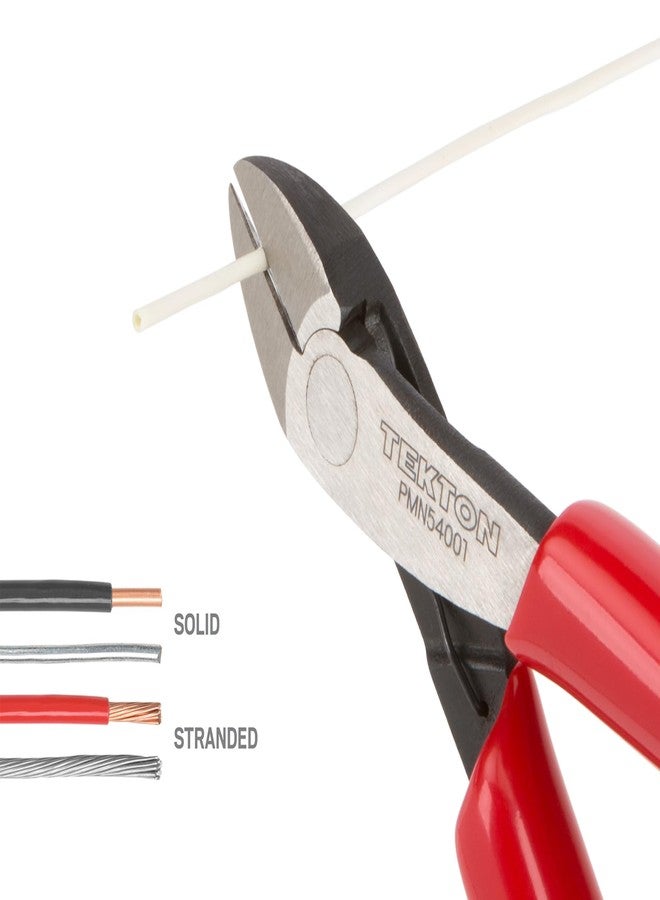 TEKTON Mini Diagonal Cutting Pliers | PMN54001 - Image 5