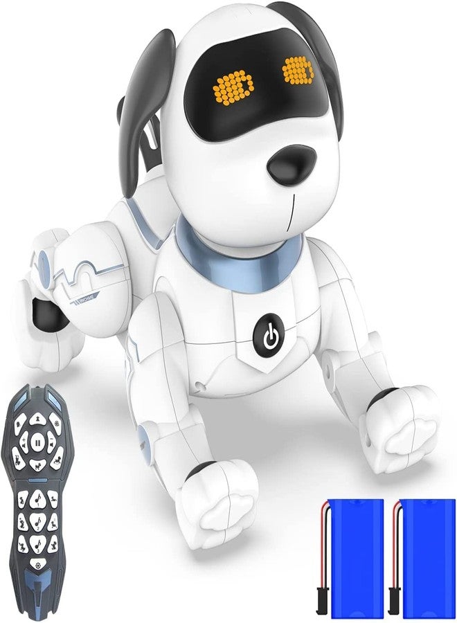 okk Robot Dog for Kids, Remote Control Programmable Robot Toy Dog, Smart Dancing Walking Puppy, Interactive Voice Control Toys, Electronic Pets Gift for Boys Girls - Image 1