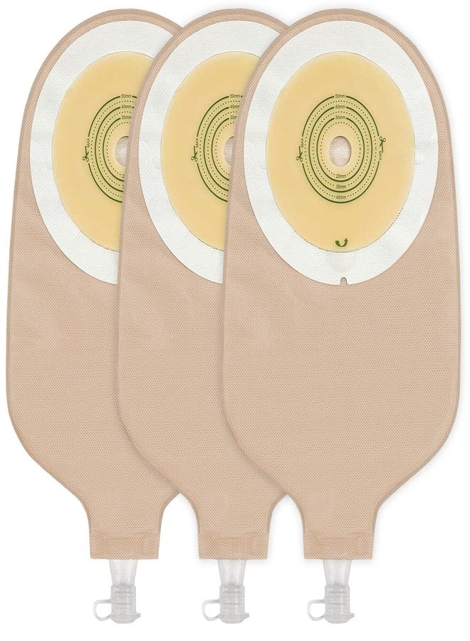 Ceeport 20 PCS Urostomy Bag Drainable Pouches with Measure Card, One Piece Ostomy Supplies for Colostomy Ileostomy Stoma Care, Cut-to-Fit - Image 1