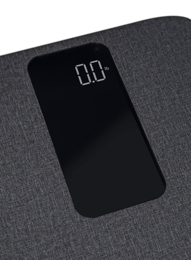 Escali ComfortStep Anti-Slip Digital Bathroom Scale for Body Weight with Removable Linen Platform Cover and High Capacity of 400 lb, Batteries Included - Image 3