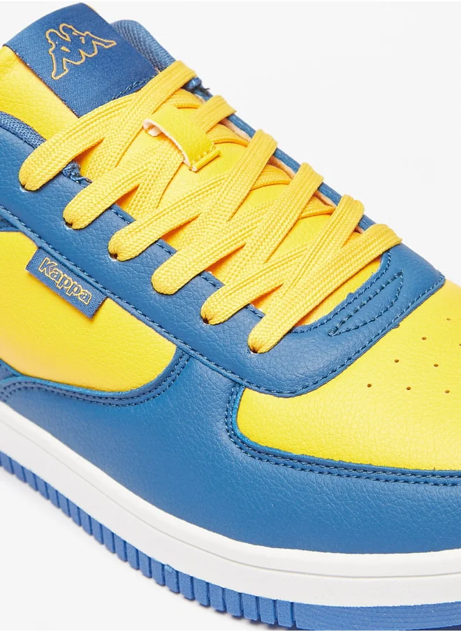 كابا Men'S Textured Lace-Up Casual Sneakers