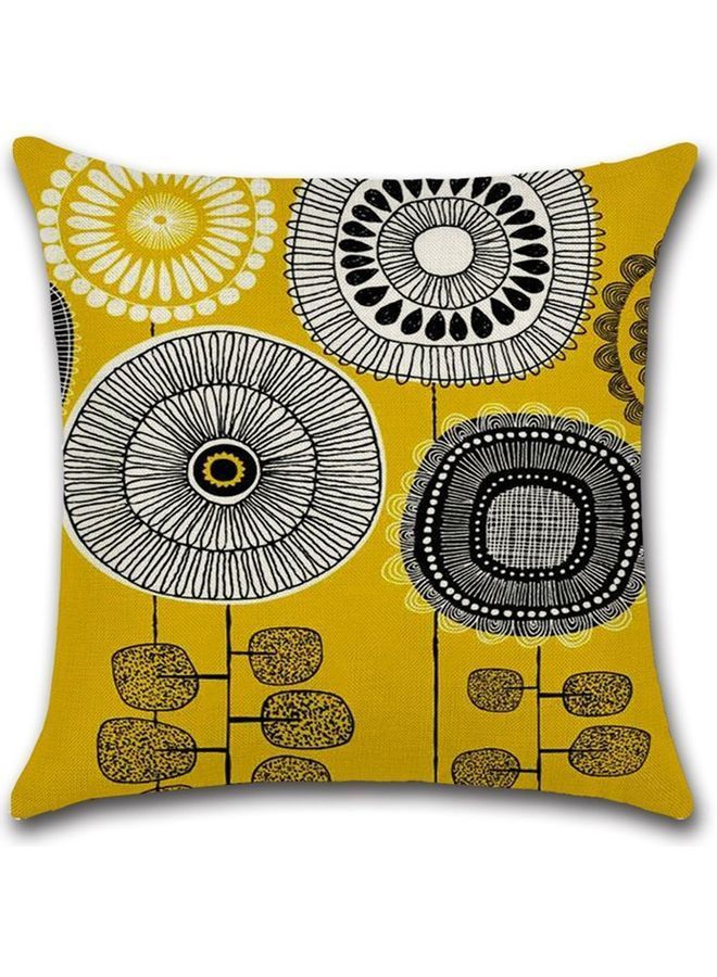 نيبمينينت غطاء وسادة ديكور بطبعة تجريدية جميلة متعدد الألوان - Image 3