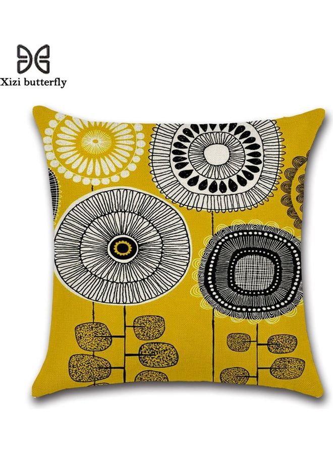 نيبمينينت غطاء وسادة ديكور بطبعة تجريدية جميلة متعدد الألوان - Image 2