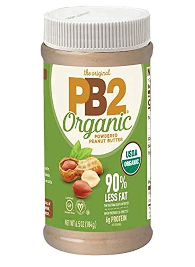 PB2 6.5 Oz Organic Powdered Peanut Butter - Usda Organic Certified, Non-Gmo Project Verified, Gluten-Free - Image 1