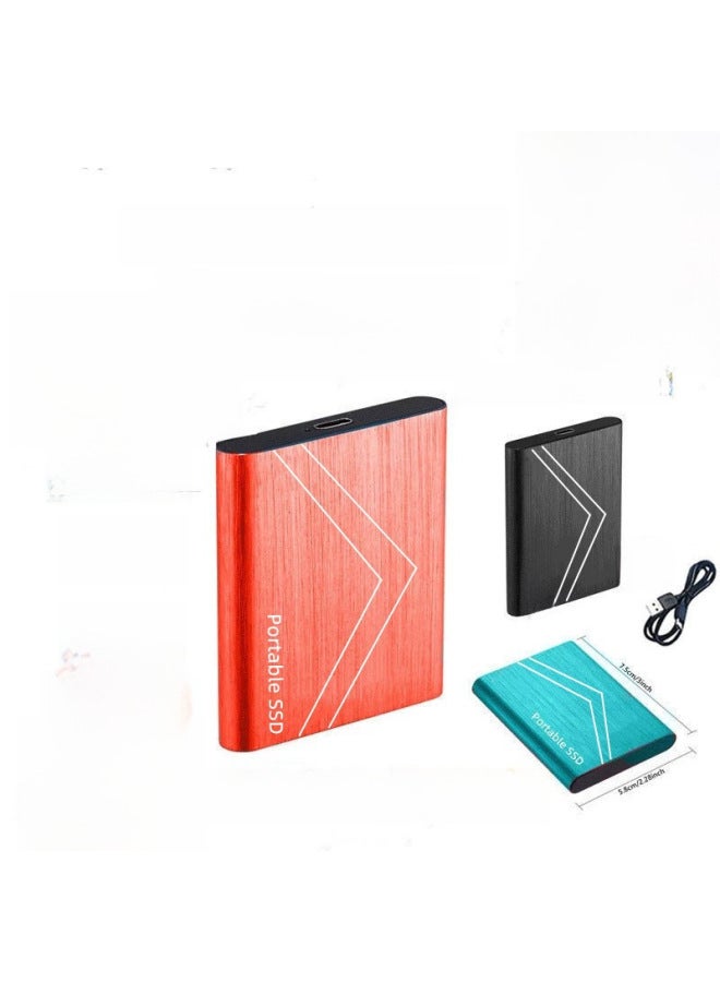 Upgrade Portable Mobile SSD 2TB 4TB 16TB External Mobile Hard Drive Direct Sales-Capacity:2TB-Interface:Silver - Image 1