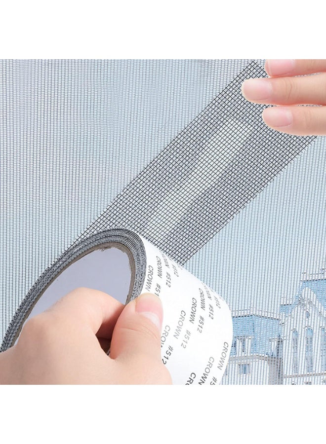 Strong Adhesive Window Screen Repair Tape Self-Adhesive Waterproof Wire Mesh Repair Tape for Covering Holes of Broken Wire - 310 - 2 Pieces - Image 3
