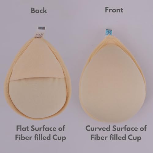 Fabme Mastectomy Cancer Pocket Bra with One Micro Fiber Filled Adjustable Pad | Cotton Bra - Image 3