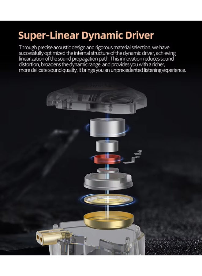 KZ EDX PRO X Dynamic Driver Earphone Wired Earphones HIFI Stereo Bass Music Earbuds in Ear Sport Headphones Noise Cancelling Gaming Headset with Mic - Image 4