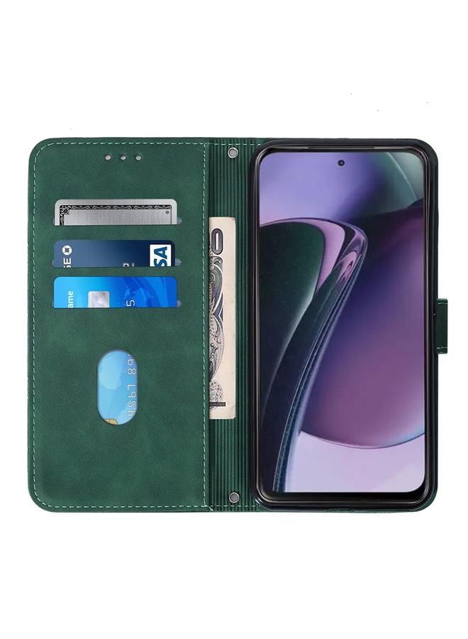 S-TOP Case For Motorola Moto G Stylus 5G 2023 Crossbody 3D Embossed Flip Leather Phone Case - Image 4