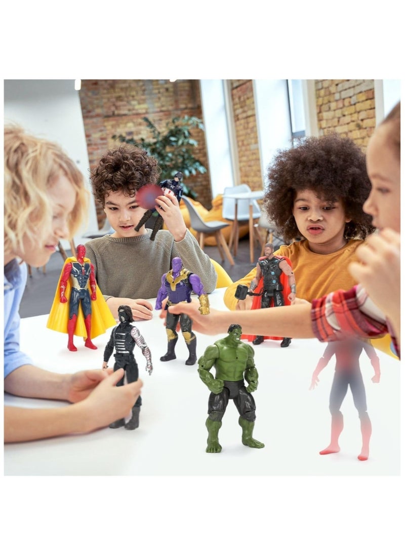 Avengers Series Superhero Mini Action Figures Set 5Pcs Playset For Collectors And Kids - pzsku/ZFAA4980C4CD4C49BCF0AZ/45/_/1733378879/5ee97678-ada4-4f85-be92-5970245d4268