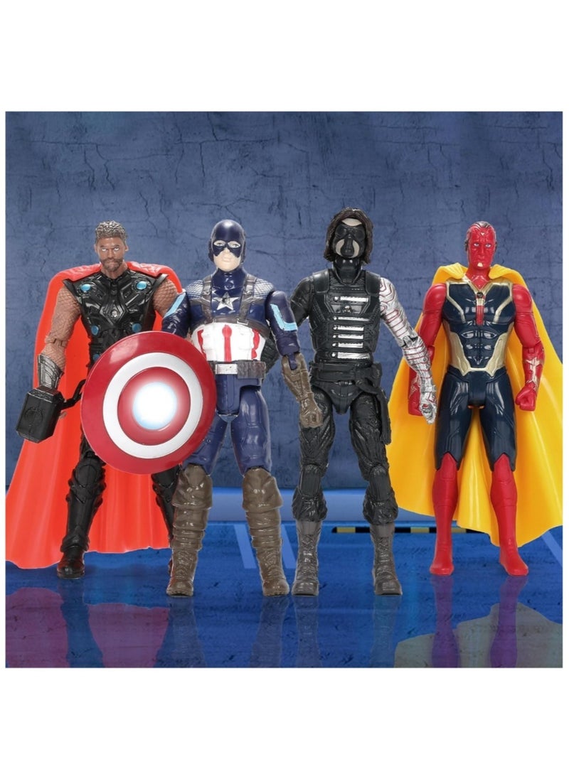 Avengers Series Superhero Mini Action Figures Set 5Pcs Playset For Collectors And Kids - pzsku/ZFAA4980C4CD4C49BCF0AZ/45/_/1738670840/d99c188c-7605-4e14-a5e7-63222681a089