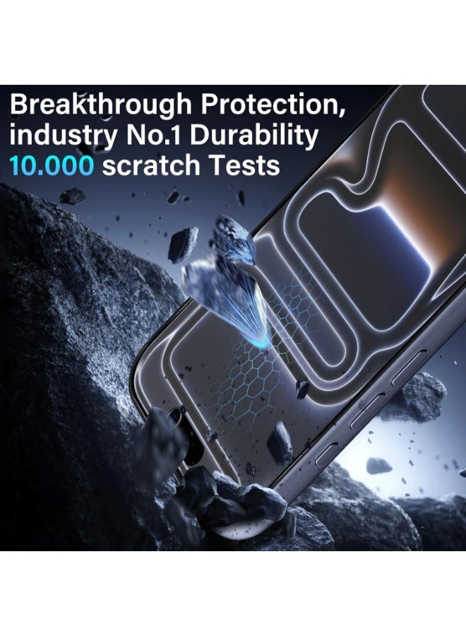 Muzz IPhone 17 Pro Max Privacy Screen Protector, Edge to Edge Matte Tempered Glass, 9H Anti-Shatter, Full Coverage, Face ID Compatible, 2 Pack Iphone 17 Pro Max 5G 2025 - Image 5