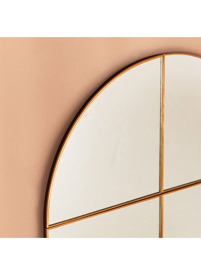 Home Box - Hailee Moderen Metal Window Mirror 55 x 39 x 1 cm - Image 1