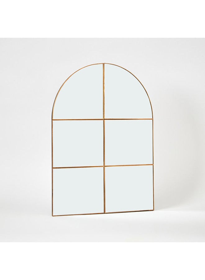 Home Box - Hailee Moderen Metal Window Mirror 55 x 39 x 1 cm - Image 1