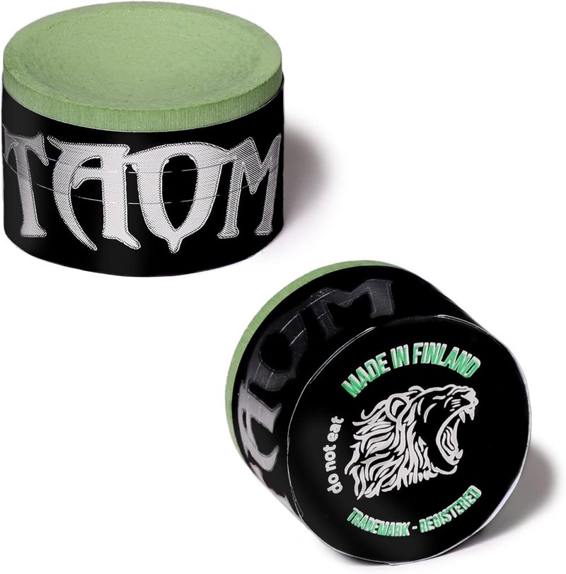 TAOM V10 Billiard Pool Cue Premium Chalk - Green - Image 5