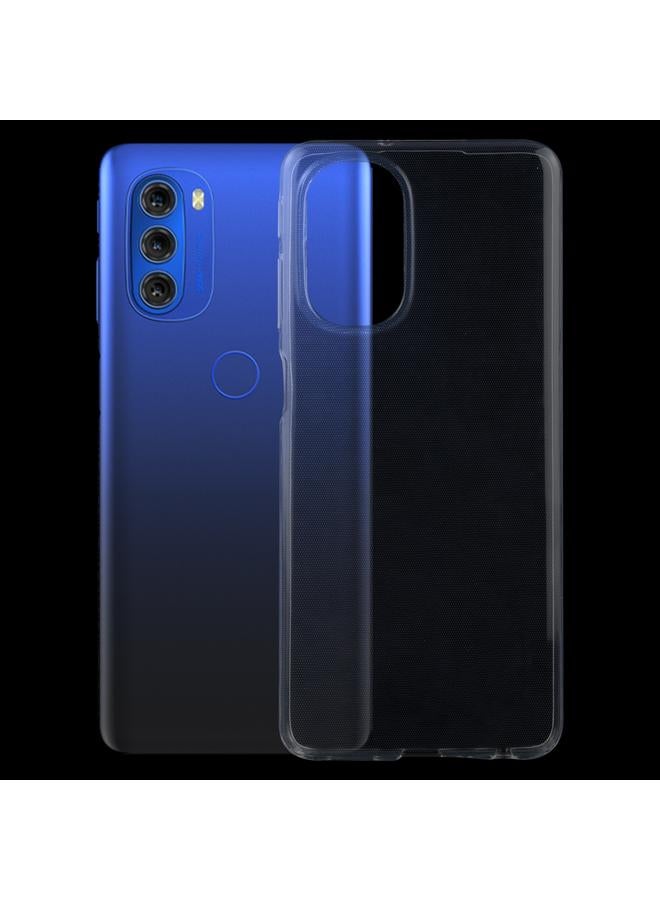 اس-توب جراب لهاتف Motorola Moto G51 5G، جراب هاتف TPU شفاف فائق النحافة 0.75 مم - Image 1