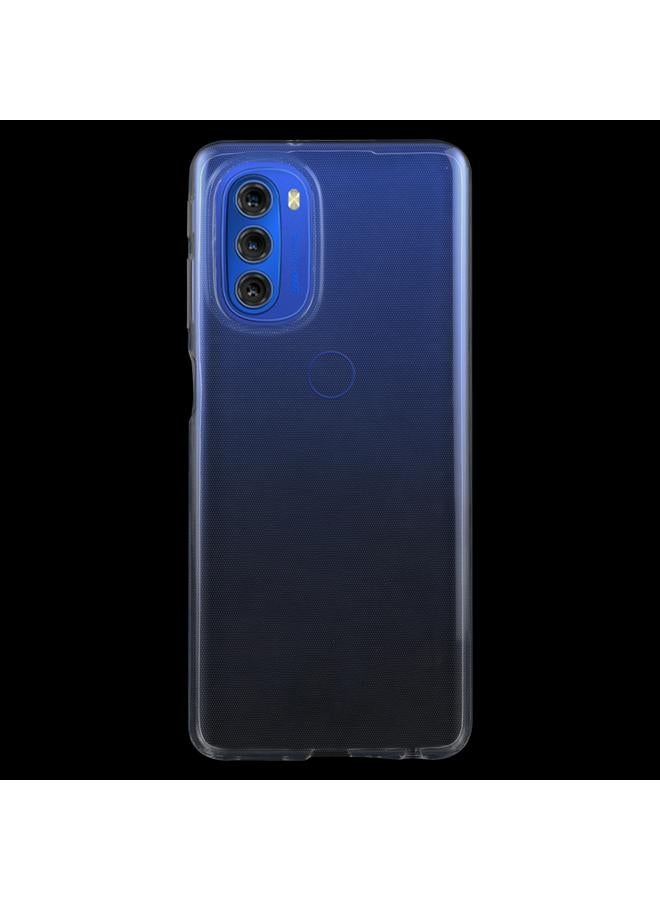 اس-توب جراب لهاتف Motorola Moto G51 5G، جراب هاتف TPU شفاف فائق النحافة 0.75 مم - Image 2