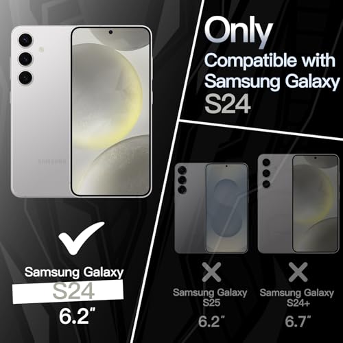 JETech Slim Fit Case for Samsung Galaxy S24 5G Camera Lens Full Protection Soft TPU Thin Protective Phone Cover with Matte Finish Shockproof Silver - Image 3