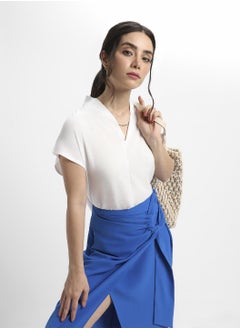 Dennis Lingo Off White Regular Top for Women - Chic, Comfortable  - Image 5