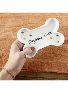 Kate Aspen Kate Aspen Doggone Cute Trinket Dish, Candy Dish, Shower Prize, Decorative Tray, Ring Holder, Jewelry Tray, Home Décor, White  - Image 4