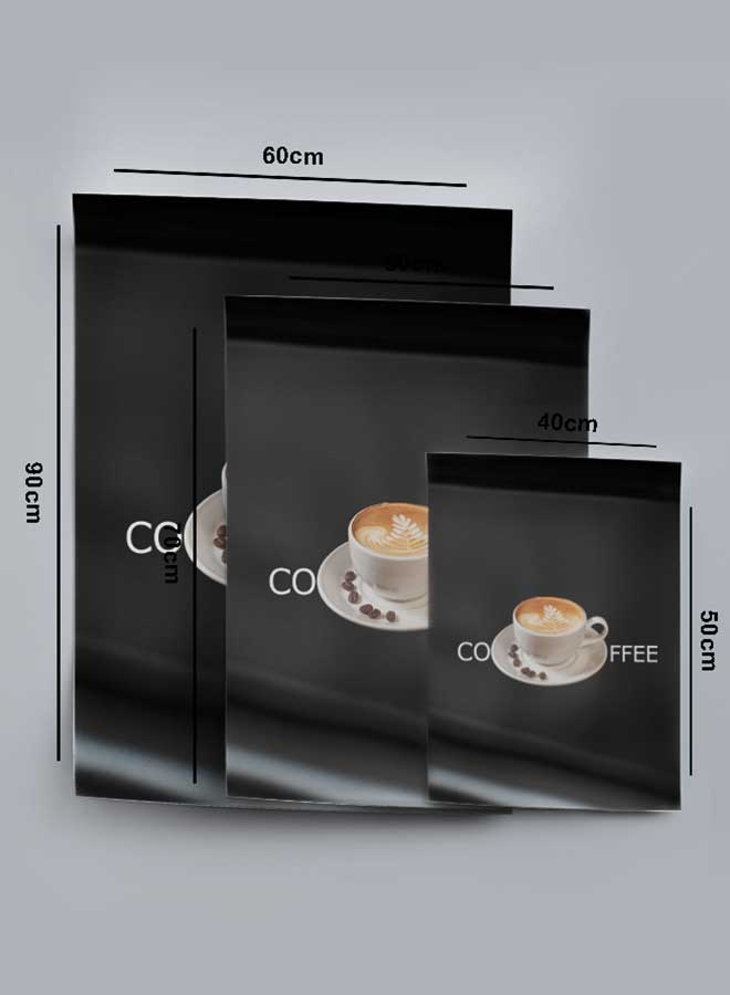 LOWHA Poster Painting Art With Four Separate Pieces Of Double-Sided Stickers Coffee For Home Bedroom Living Room And Office Decor  - Image 4