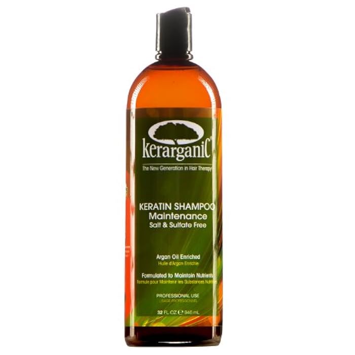 kerarganic ORGANIC KERATIN TREATMENT - SALT & SULFATE FREE SHAMPOO - 32oz by KERARGANIC - Image 1
