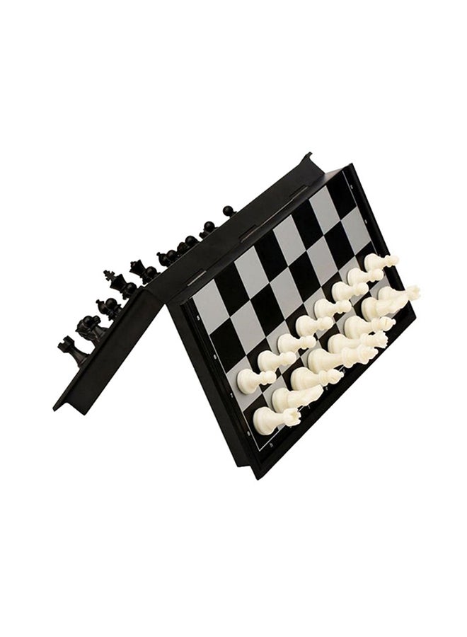 Classic Magnetic Foldable And Portable Chess Set With Board, Multicolour - Image 3