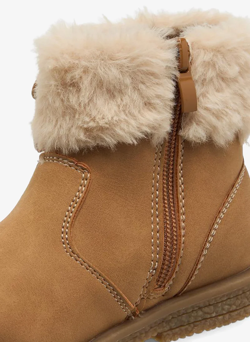 Flora Bella By Shoexpress Girls Zipper Boots