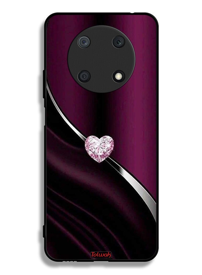Tolwak غطاء حماية لهاتف هواوي نوفا Y90 بتصميم قلب ماسي - Image 2