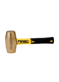 ABC Hammers ABC Hammers ABC5BFS - 5 lb Brass Hammer with 8" Fiberglass Handle 