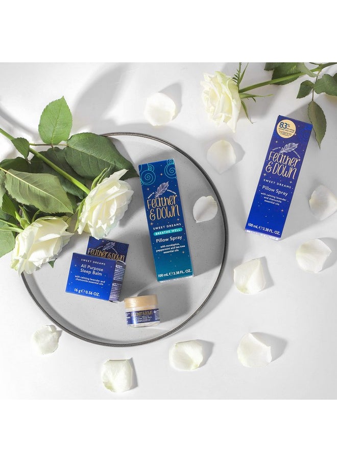Feather & Down Sweet Dream All-Purpose Sleep Balm (16G) - With Calming Lavender And Chamomile Essential Oils To Encourage A Restful Night'S Sleep. Vegan Friendly & Cruelty Free.  - Image 2