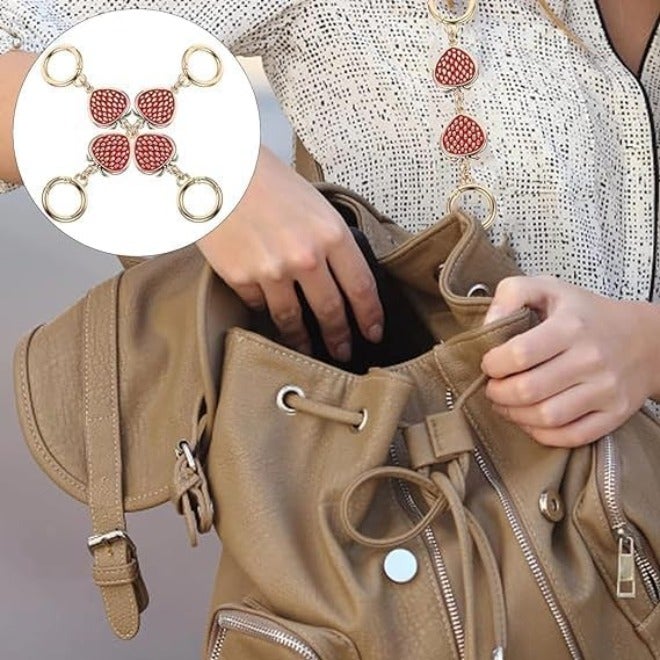 ChicAbode موسع حزام المحفظة للنساء - سلسلة أنيقة لاستبدال الحزام في الحقائب والحقائب الكتفية - Image 5