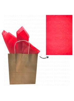 ECO SARRAS Eco Sarras Merry Christmas gift tissue paper sheets for christmas gift hampers gift packaging wedding decoration christmas decoration 90 Sheets  - Image 4