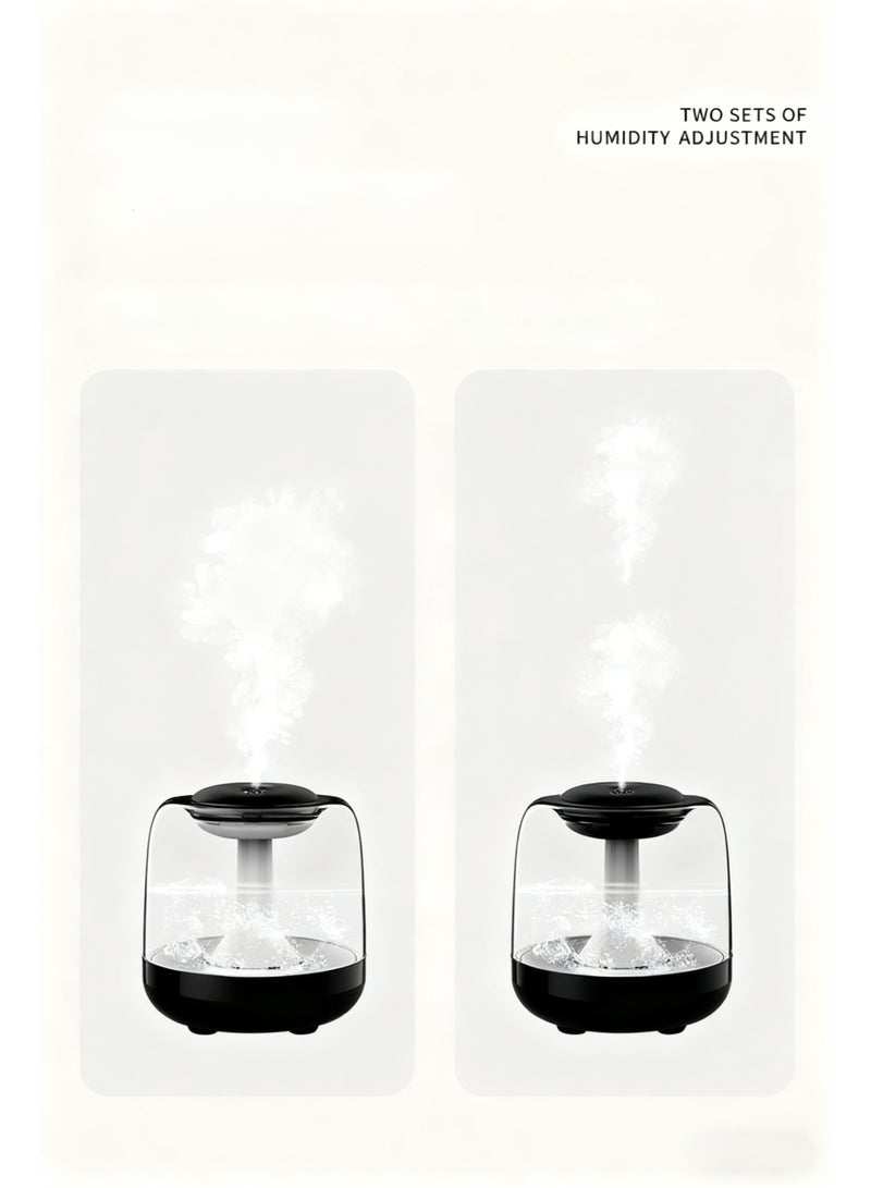 وتغلق تلقائياً أجهزة معالجة الرطوبة الهوائية ذات الرذاذ المزدوج (650 مليمتر) -ناشري الزيوت الأساسية ذات السعة الكبيرة -مكبرات الرطب -ناشري العطور - Image 4