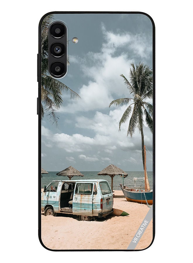 VR CREATIVE Protective Case Cover For Samsung Galaxy A13 5G Moody Summer Day Design Multicolour - Image 1