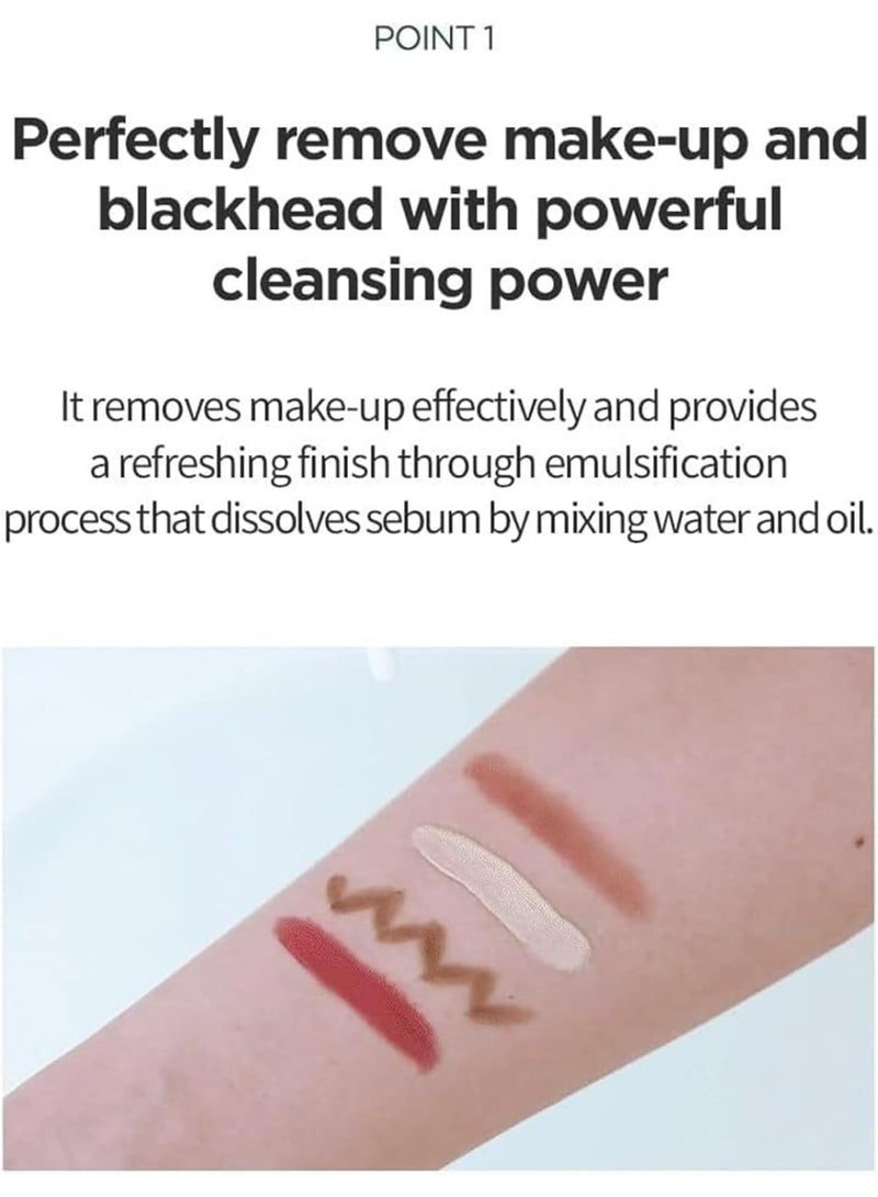 Anua Wonder ANUA Original Heartleaf Pore Controlling Cleansing Oil Korean Facial Cleanser, Daily Blackhead Removal, 6.76 fl oz / 200 ml - Image 5