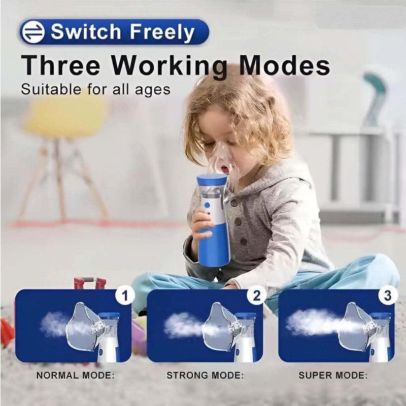 جهاز نبيولايزر محمول للاستنشاق JSL-W302 للبالغين والاطفال - Image 2