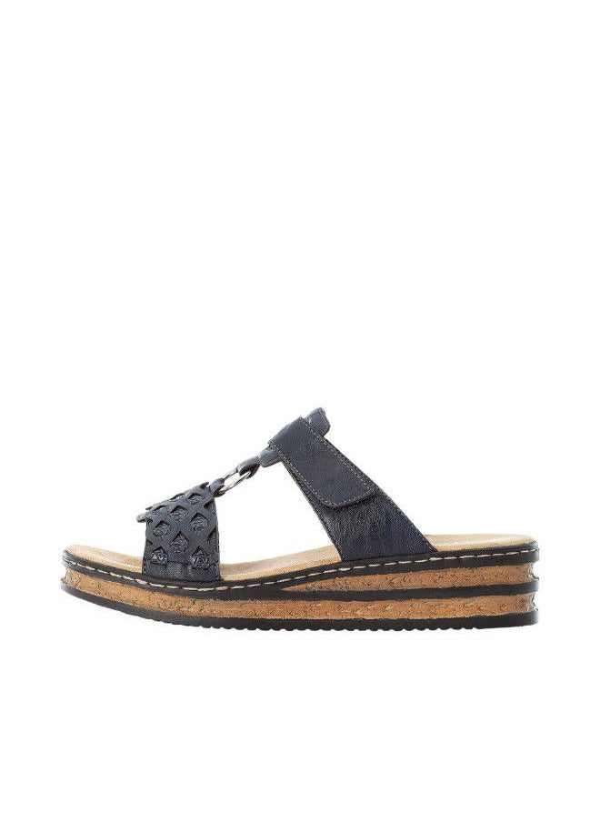 rieker Rieker Ladies Casual Sandals 629K9-14 Regina Blue 116-1111  - Image 4